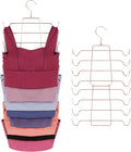 ZEDODIER 2 Pack Tank Top Hanger Space Saving, Bra Hangers for Closet Organizer, Hanging Bra Organizer Tank Tops Holder with 1
