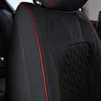 Coverado Front Seat Cover, Car Seat Cover Winter, 2PCS Car Seat Protector, Seat Covers for Cars, Breathable Faux Leather Car 