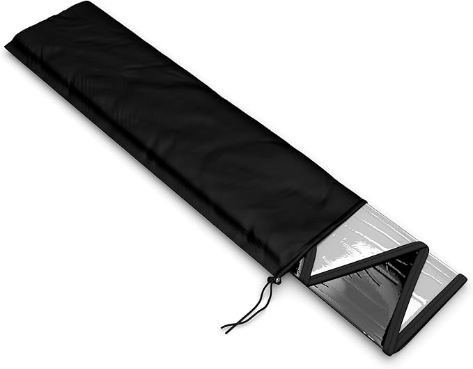 AutoTech Park Foldable Sunshade Compatible with 2023-2025 Toyota bZ4X, 4 Pieces Side Window Shades