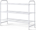 Kitsure Shoe Rack - Stainless Steel Shoe Organizer, Sturdy Shoe Rack for Closet and Front Door Entrance, Free Standing Shoe S