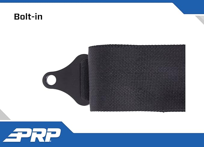 PRP Harnesses 2" 4 Point 2 Pack (Black)