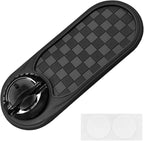 Multifunction Car Anti-Slip Mat, Rotatable Temporary Parking Number, Universal Auto Dashboard Organizer Pad Accessory for Pho