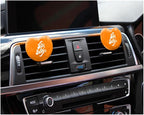 Jelly Belly Car Vent Air Freshener Pack w/2 Vent Clips (1 Pack, Pink Grapefruit)