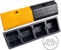Parking Stopper for Garage, Rubber Parking Space Limiter and Locator, Car Reverse Stopper, Garage Parking Aid and Accessories