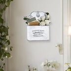 Hanging Storage Baskets Metal Wall Baskets for Mail, Files, Books & Accessories, Wall-Mounted Organizer for Entryway, Kitchen