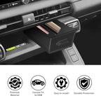 Center Console Organizer Compatible with RAV4 2026 Stable Installation Upper Cubby Drawer Silicone Under Screen Storage Box