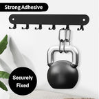 2 Pack Key Holder for Wall,Key Hooks,Key Holder Wall Mount Self Adhesive, Key Rack Wall Mount for Wall No Drill for Living Ro