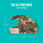 ulu Lagoon Hanging Car Air Freshener | Tropical Beach Coconut Surf Wax Scent Mini Wave | Long Lasting Car Freshener, Closet a