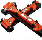 Car Safety Hammer (2 Pack) - 2-in-1 Emergency Escape Tool with Window Breaker & Seat Belt Cutter for Vehicles, Home & Office