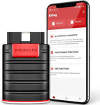 KINGBOLEN Ediag OBD2 Scanner Bluetooth, Bidirectional Scanner All System Diagnostic Tool for iOS & Android, Active Test,15+