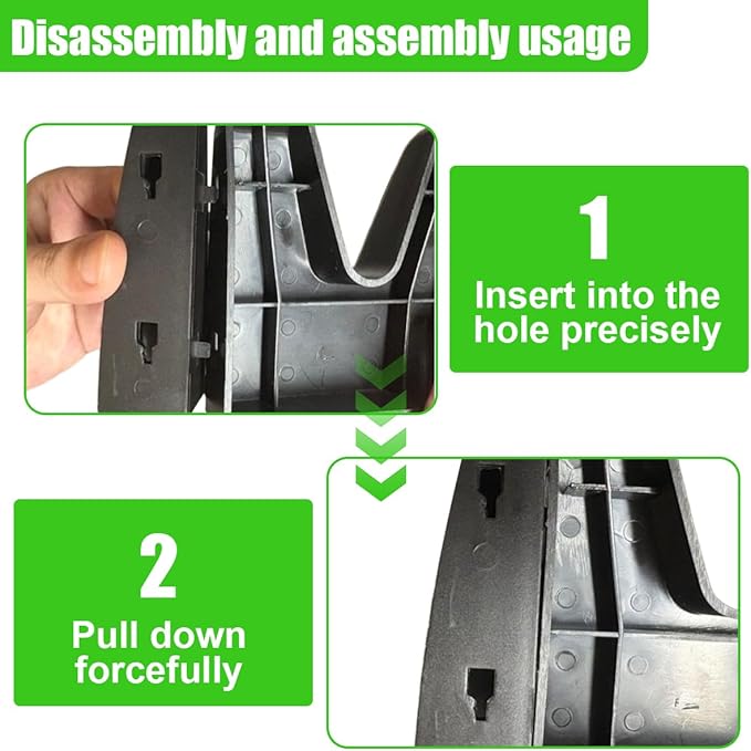YoRise Car Trunk Organizer Blocks, Multipurpose Auto Cargo Storage Divider for Felt Carpet, Universal Vehicle Interior Items