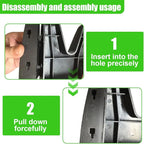 YoRise Car Trunk Organizer Blocks, Multipurpose Auto Cargo Storage Divider for Felt Carpet, Universal Vehicle Interior Items
