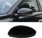Rear View Mirror Cover Cap, For Nissan Altima 2019-2024 Glossy Black ABS Plastic Glossy Finish Left Driver Side Mirror Covers Caps Trim Replacement