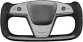 MEWANT Hand Stitched Tesla Model S Yoke Steering Wheel Cover Wrap for Tesla Model S 2021-2023 / Model X 2021-2023 Tesla Yoke Steering Wheel Accessories