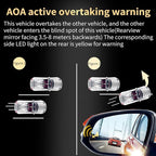 Blind Spot Monitoring System, 77 GHz Millimeter Wave Radar 12V Universal Car Truck Blind Spot Detection System, Sensitive Rad