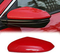 Red Mirror Cap Cover For Honda Civic 2016 2017 2018 2019 2020 2021 Rearview Mirror Cap Replacement (Red Left Side)