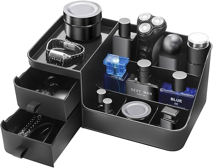 Cologne Organizer for Men,Dresser Organizer, Mens Organizers,Perfume Organizers, Cologne Stand, Organizador de Perfumes,Shelf