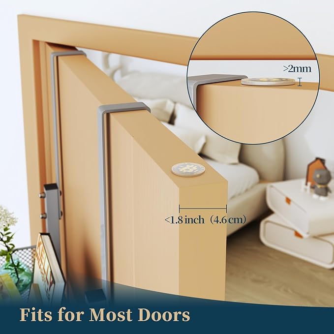 Consumest Over The Door Hooks Organizer - 4 Tier Door Coat Rack with 3 Baskets and 12 Hooks, Stainless Steel Towel Hanger for
