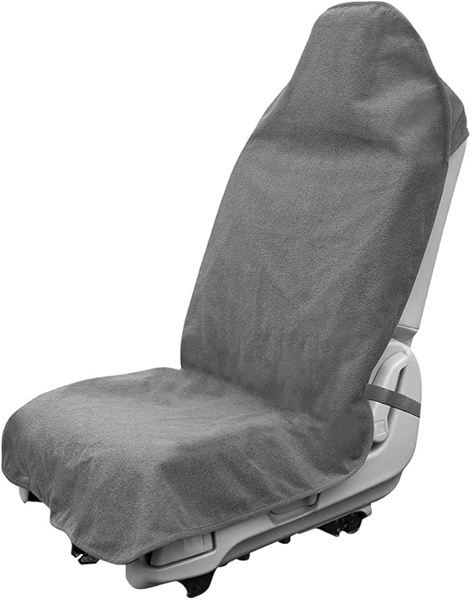 Waterproof Car Towel Seat Cover, Sweating Non-Slip Premium Towel Carseat Cover Protector, Universal Soft Machine Washable Car