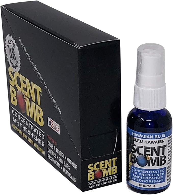 Scent Bomb Air Freshener Spray, Long-Lasting Odor Eliminator - Effective Deodorizer for Home & Car, Fresh Room Spray for Kitc