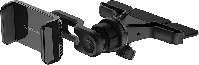 Scosche UH4CDPDV-SP CarMount 3-in-1 Universal Phone CD/Dash/Vent Mount Kit for The Car , 360 Rotation