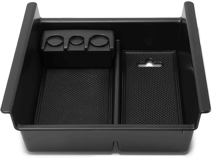 DNA MOTORING Center Console Organizer Tray Compatible with 10-18 4Runner, Armrest Storage Box, ZTL-Y-0021