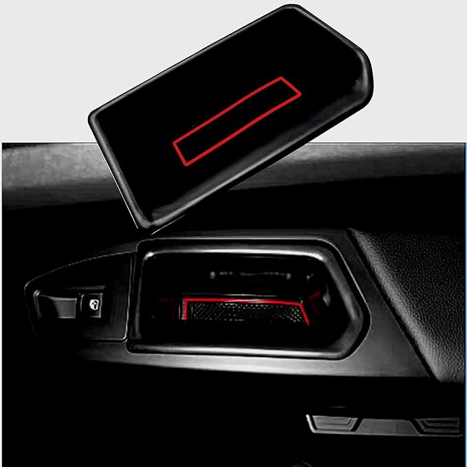 Door Grab Handle Storage Box Organizer Tray Accessories fit for VW Atlas and Cross Sport 2018 2019 2020 2021 2022 2023 (Not fit for 2024) (Handle Organizer)