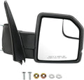 JDMSPEED Right Passenger Side View Mirror Compatible with 2015-2020 Ford F150 with Blind Spot Glass Power Black Without Turn 