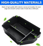 Autorder Center Console Organizer for 2022 2023 2024 2025 Kia EV6 Accessories Armrest Storage Box Secondary Insert Tray with Anti-slip Mat