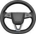 MEWANT DIY Stitching 3D Style Steering Wheel Cover Wrap for Tesla Model 3 Highland 2023-2025/Model Y 2025 Highland for Tesla Model 3/Model Y Accessories(3D Style)