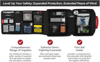 Family First Aid & CPR Kit - Emergency Medical Kit for the Entire Family, Child, Kids, and Youth. Perfect for Camping, Travel