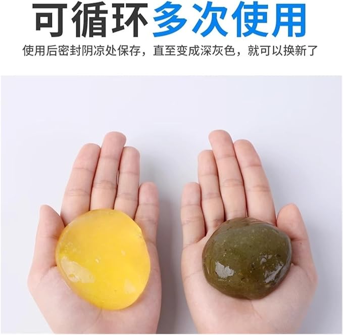 Car Cleaning Gel Slime - Magic Mud for Automobile Air Vent, Computer Keyboard, and Interior Cleaning Tool