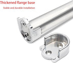 12 Pcs Closet Wardrobe Rod Holder Socket End Support Pipe Bracket U-Shaped Flange For 19mm/0.75" Rod
