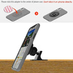 Car Phone Mount Without Magnetic, Stick On Dashboard 360° Rotatable Universal Cell Phone Holder with Ultra-Lock Quick Mount Strongest Adhesive Compatible with iPhone/Google 【Series C - 1st Gen】