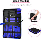 19PCS Trim Removal Tool Set, Car Panel Door Audio Trim Removal Tool Kit, Plastic Pry Tool Kit for Car Panel Dash Door Audio w