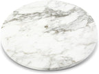 Koville 16'' Marble Lazy Susan Marble Turntable for Kitchen Dinning, Lazy Susans Organizer for Cabinet, Serving Rotation Spin