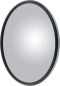 RETRAC 610673 8-Inch Stainless Steel Center-Mount Convex Mirror Head with J-Bracket, Universal Driver or Passenger Side