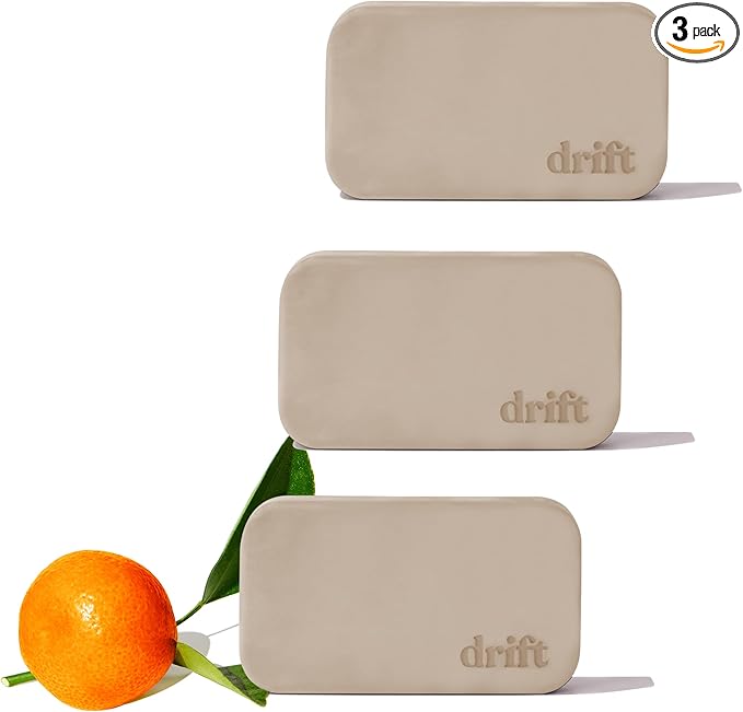 Drift Car Air Freshener - The Original Stone Air Freshener - Car Odor Eliminator - Long Lasting Scent - Metal Clip - Essentia