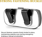 Sunglass Holder for Car Visor Clip, Car Visor Glasses Case, Vehicle Visor Accessories Organizer Box, Suitable for Truck, SUV and Sedan to Place Glasses (gray)