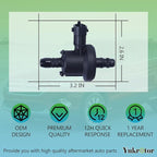 Vapor Canister Purge Valve BV619G866AA Compatible with 2013-2018 Ford Escape, 2014-2019 Fiesta, 2013-2018 Focus, 2015-2018 Li