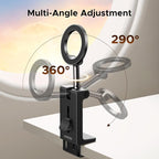 UGREEN Airplane Phone Holder for Magsafe Air Plane Travel Essentials Magnetic Phone Mount Compatible with iPhone 17 Air 16 15 14 Plus 13 12 Pro Max Mini Magsafe Case, Handsfree for Long Flight Flying