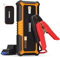 GOOLOO 4000A Peak Car Jump Starter 12V Auto Battery Booster SuperSafe Lithium Jump Box for All Gas, Up to 10.0L Diesel