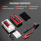 Car Battery Jump Starter Portable, 7000A Peak Battery (for 10.0L Gas or Up to 9.0L Diesel),Portable Booster Power Pack,LCD