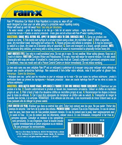 Rain-X Waterless Car Wash & Water Repellent 946 ml