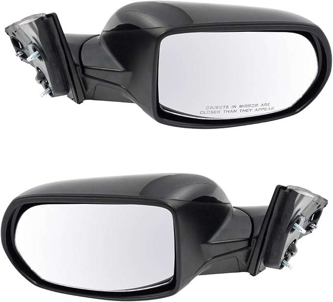 TRQ Driver & Passenger Side Power Mirror Set Paint to Match Compatible with 2017-2022 Honda CR-V, HO1320316 HO1320317 HO13213