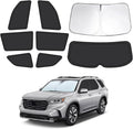 8pcs Car Window Shades for Honda Pilot 2016-2022, Full Car Window Covers for Privacy, Sunshades for Pilot Front Rear Windshield Side Windows to Block UV and Protect Privacy