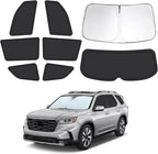 8pcs Car Window Shades for Honda Pilot 2016-2022, Full Car Window Covers for Privacy, Sunshades for Pilot Front Rear Windshield Side Windows to Block UV and Protect Privacy