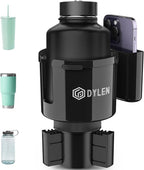 DYLEN Car Cup Holder Expander, Cup Holder Extender Adapter for Car with Expandable Base, Fits Yeti 20/26/30/46oz, Hydroflask 