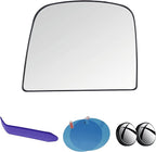 EAP Driver Side Mirror Glass Compatible with GMC Savana 1500 2008-2014, Savana 2500 3500 2008-2021, Chevrolet Express 1500 2008-2014, Express 2500 3500 2008-2021, Heated, 19207174 19207168