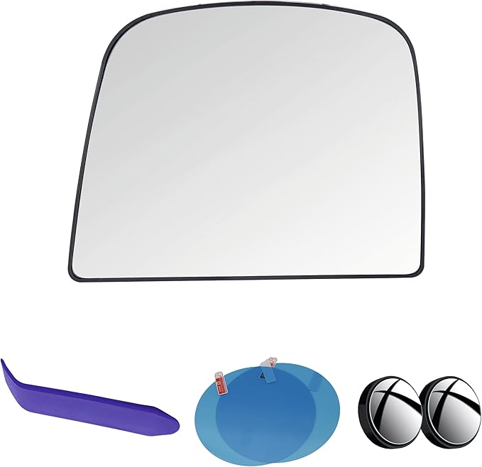 EAP Driver Side Mirror Glass Compatible with GMC Savana 1500 2008-2014, Savana 2500 3500 2008-2021, Chevrolet Express 1500 2008-2014, Express 2500 3500 2008-2021, Heated, 19207174 19207168